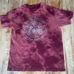 Roark Revival Maroon Graphic T-Shirt